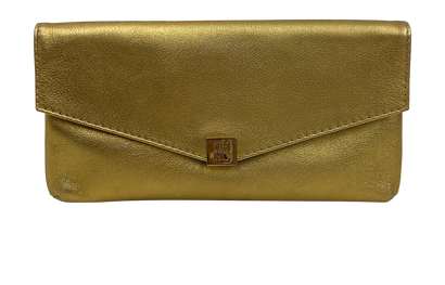Clutch, 90&euro;, Bolso, Oro, Animal - Piel, Vista frontal